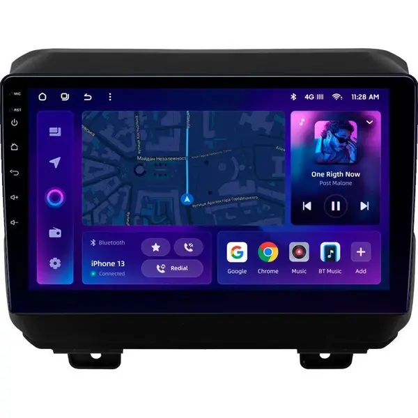 Navigatie Auto MOSS M3 Jeep Wrangler 4 2018-2019 4+32GB 9" QLED Octa-core 2Ghz, Android 4G Bluetooth 5.1 DSP