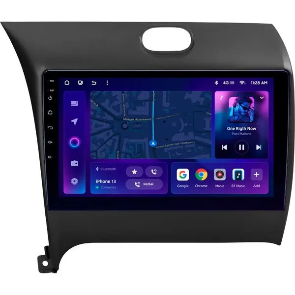 Navigatie Auto MOSS M3 Kia Cerato 3 2012-2017 4+32GB 9" QLED Octa-core 2Ghz, Android 4G Bluetooth 5.1 DSP