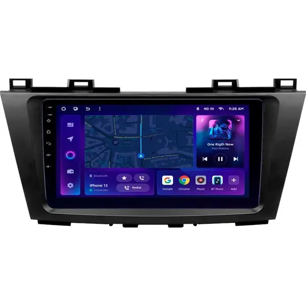 Navigatie Auto MOSS M3 Mazda 5 III 2010-2015 4+32GB 9" QLED Octa-core 2Ghz, Android 4G Bluetooth 5.1 DSP