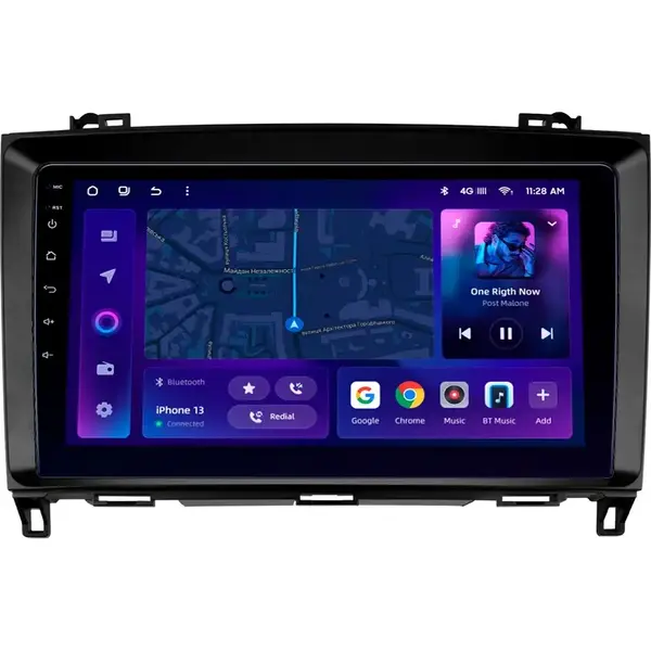 Navigatie Auto MOSS M3 Mercedes-Benz B Class W245 2005-2011 4+32GB 9" QLED Octa-core 2Ghz, Android 4G Bluetooth 5.1 DSP