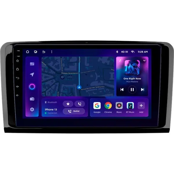 Navigatie Auto MOSS M3 Mercedes-Benz GL X164 2006-2009 4+32GB 9" QLED Octa-core 2Ghz, Android 4G Bluetooth 5.1 DSP