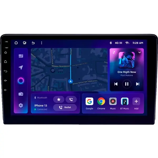 Navigatie Auto MOSS M3 Mitsubishi L200 5 2018-2020 4+32GB 9" QLED Octa-core 2Ghz, Android 4G Bluetooth 5.1 DSP