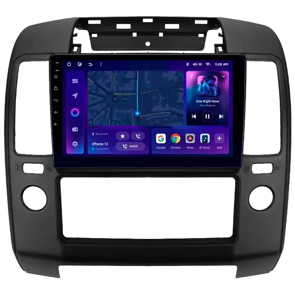 Navigatie Auto MOSS M3 Nissan Navara 3 D40 2004-2010 4+32GB 9" QLED Octa-core 2Ghz, Android 4G Bluetooth 5.1 DSP