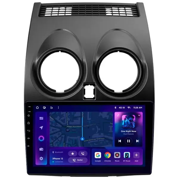 Navigatie Auto MOSS M3 Nissan Qashqai 1 J10 2006-2013 4+32GB 9" QLED Octa-core 2Ghz, Android 4G Bluetooth 5.1 DSP