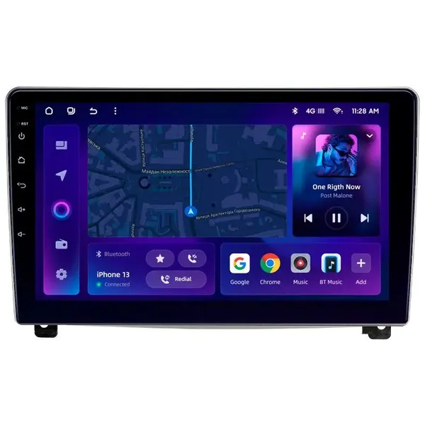 Navigatie Auto MOSS M3 Peugeot 407 2004-2011 4+32GB 9" QLED Octa-core 2Ghz, Android 4G Bluetooth 5.1 DSP
