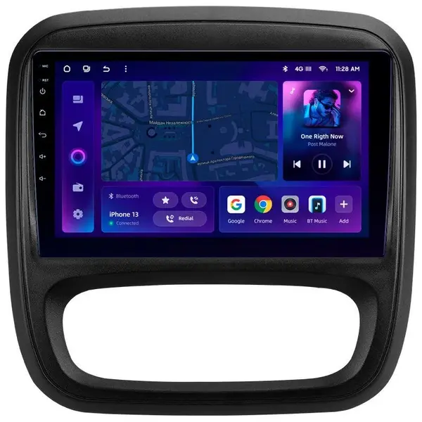 Navigatie Auto MOSS M3 Renault Trafic 3 2014-2021 4+32GB 9" QLED Octa-core 2Ghz, Android 4G Bluetooth 5.1 DSP