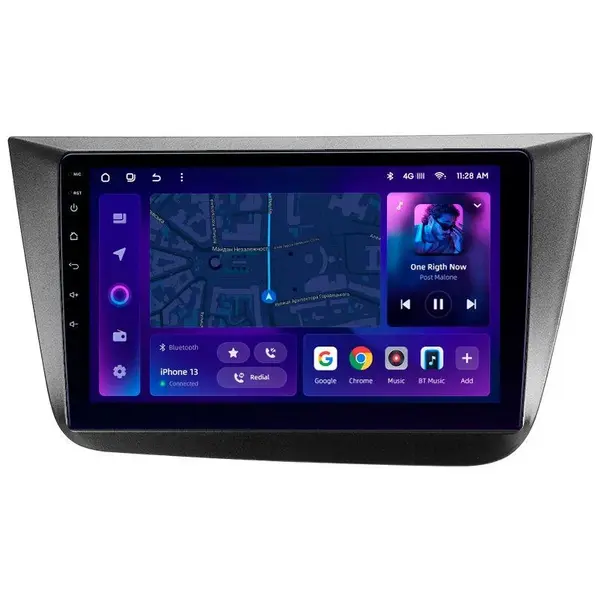 Navigatie Auto MOSS M3 Seat Altea 5P 2004-2015 4+32GB 9" QLED Octa-core 2Ghz, Android 4G Bluetooth 5.1 DSP