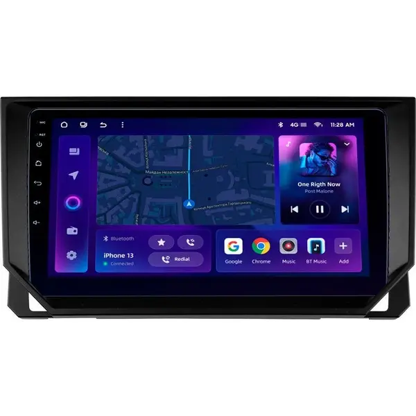 Navigatie Auto MOSS M3 Seat Ibiza 5 2017-2020 4+32GB 9" QLED Octa-core 2Ghz, Android 4G Bluetooth 5.1 DSP