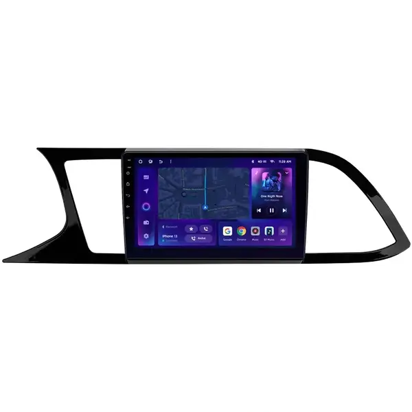 Navigatie Auto MOSS M3 Seat Leon 3 2012-2020 4+32GB 9" QLED Octa-core 2Ghz, Android 4G Bluetooth 5.1 DSP
