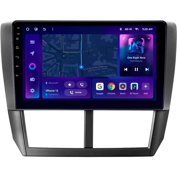 Navigatie Auto MOSS M3 Subaru Forester 3 2007-2013 4+32GB 9" QLED Octa-core 2Ghz, Android 4G Bluetooth 5.1 DSP