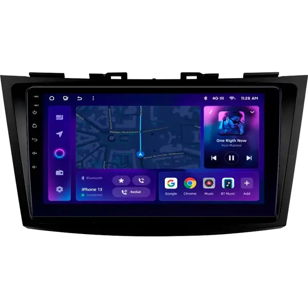 Navigatie Auto MOSS M3 Suzuki Swift 4 2011-2017 4+32GB 9" QLED Octa-core 2Ghz, Android 4G Bluetooth 5.1 DSP