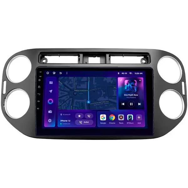Navigatie Auto MOSS M3 Volkswagen Tiguan 1 2006-2016 4+32GB 9" QLED Octa-core 2Ghz, Android 4G Bluetooth 5.1 DSP
