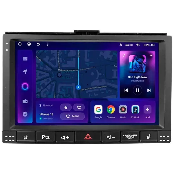 Navigatie Auto MOSS M3 Volkswagen Touareg 1 2002-2010 4+32GB 9" QLED Octa-core 2Ghz, Android 4G Bluetooth 5.1 DSP