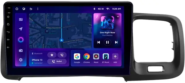 Navigatie Auto MOSS M3 Volvo S60 2011-2018 4+32GB 9" QLED Octa-core 2Ghz, Android 4G Bluetooth 5.1 DSP