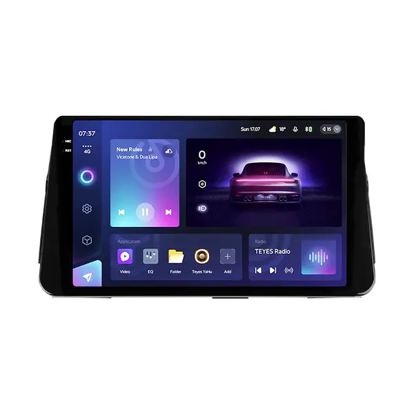 Navigatie Auto Teyes CC3 2K 360° Nissan Kicks 2017-2021 6+128GB 10.36" QLED Octa-core 2Ghz, Android 4G Bluetooth 5.1 DSP