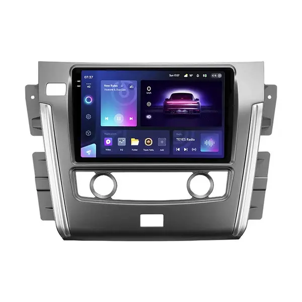 Navigatie Auto Teyes CC3 2K 360° Nissan Patrol Y62 2010-2020 6+128GB 9.5" QLED Octa-core 2Ghz, Android 4G Bluetooth 5.1 DSP