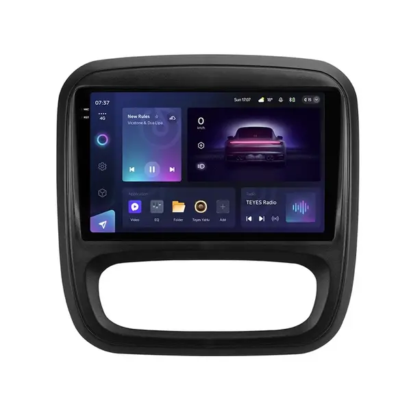 Navigatie Auto Teyes CC3 2K 360 Renault Trafic 3 2014-2021 6+128GB 9.5 QLED Octa-core 2Ghz, Android 4G Bluetooth 5.1 DSP