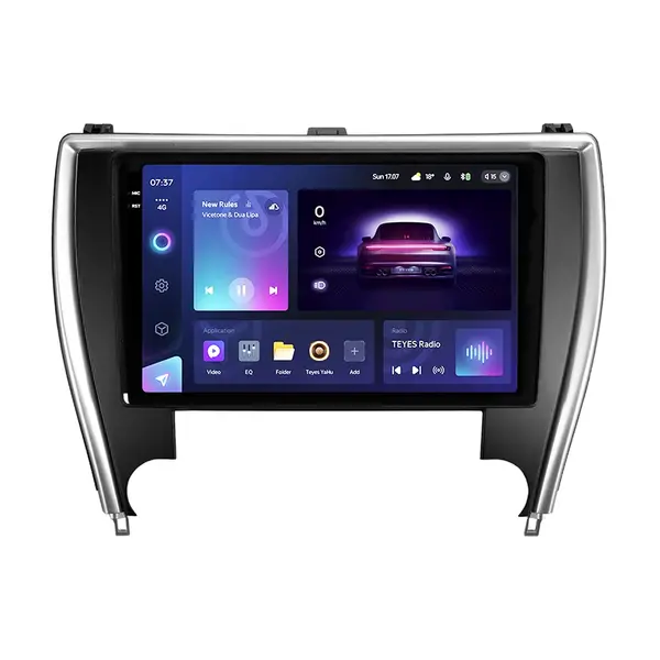 Navigatie Auto Teyes CC3 2K 360° Toyota Camry 7 USA 2014-2017 6+128GB 10.36" QLED Octa-core 2Ghz, Android 4G Bluetooth 5.1 DSP