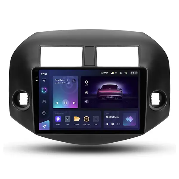 Navigatie Auto Teyes CC3 2K 360 Toyota RAV4 XA30 2005-2013 6+128GB 10.36 QLED Octa-core 2Ghz, Android 4G Bluetooth 5.1 DSP