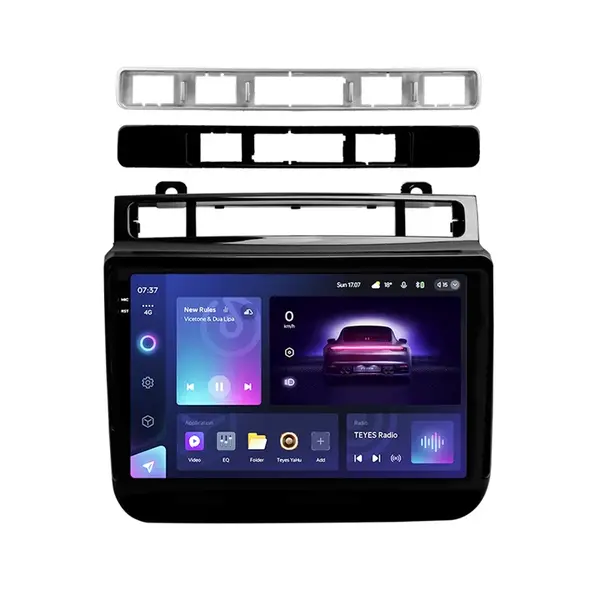 Navigatie Auto Teyes CC3 2K 360 Volkswagen Touareg 2 2010-2018 6+128GB 9.5 QLED Octa-core 2Ghz, Android 4G Bluetooth 5.1 DSP