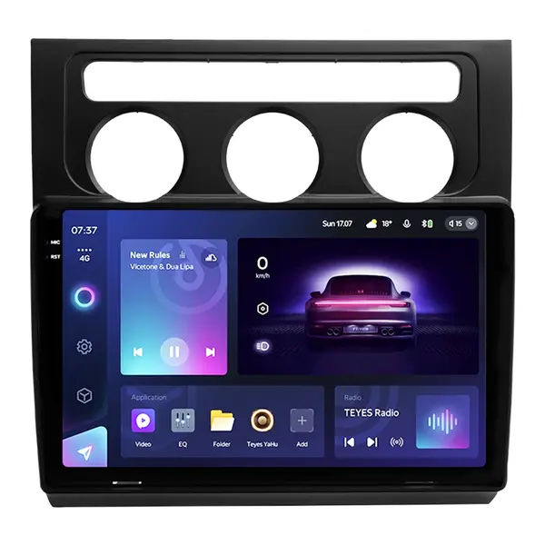 Navigatie Auto Teyes CC3 2K 360° Volkswagen Touran 1 2003-2010 6+128GB 10.36" QLED Octa-core 2Ghz, Android 4G Bluetooth 5.1 DSP
