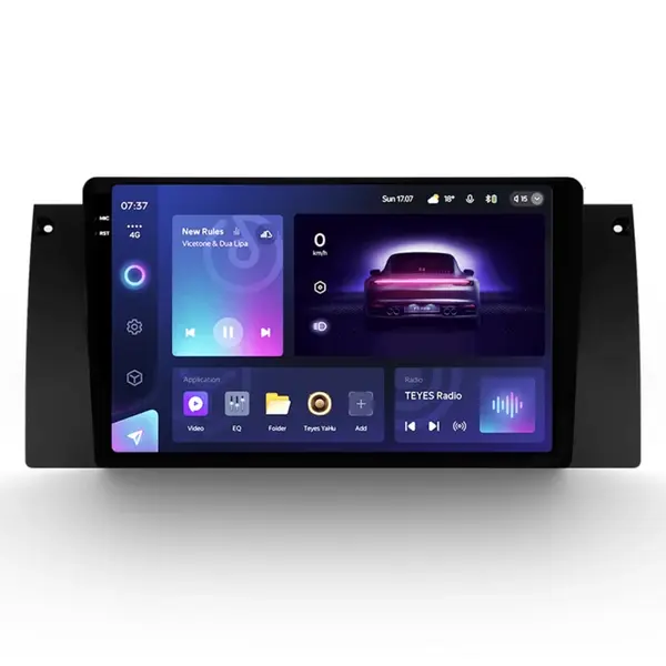 Navigatie Auto Teyes CC3 2K BMW Seria 5 E39 1995-2003 6+128GB 9.5" QLED Octa-core 2Ghz, Android 4G Bluetooth 5.1 DSP