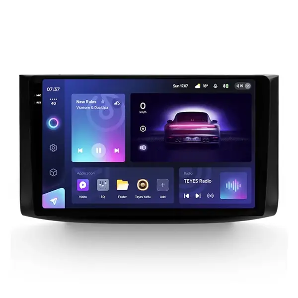 Navigatie Auto Teyes CC3 2K Chevrolet Aveo T250 2006-2012 6+128GB 9.5" QLED Octa-core 2Ghz, Android 4G Bluetooth 5.1 DSP