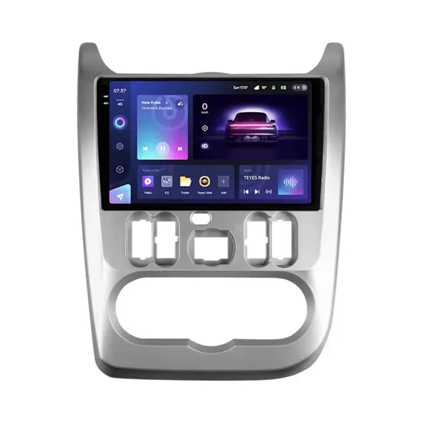 Navigatie Auto Teyes CC3 2K Dacia Sandero 1 2008-2012 4+32GB 9.5" QLED Octa-core 2Ghz Android 4G Bluetooth 5.1 DSP