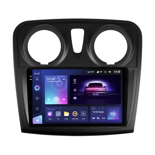 Navigatie Auto Teyes CC3 2K Dacia Sandero 2 2012-2016 4+32GB 9.5" QLED Octa-core 2Ghz Android 4G Bluetooth 5.1 DSP