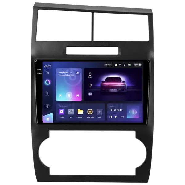 Navigatie Auto Teyes CC3 2K Dodge Charger 2005-2010 4+64GB 9.5" QLED Octa-core 2Ghz, Android 4G Bluetooth 5.1 DSP