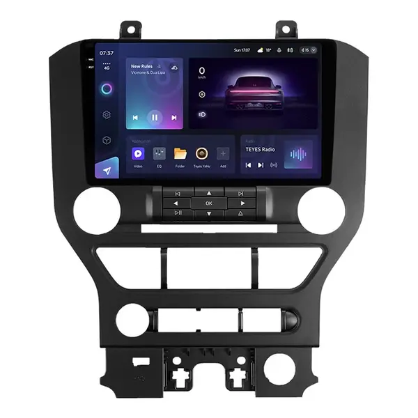 Navigatie Auto Teyes CC3 2K Ford Mustang 6 2015-2023 4+32GB 9.5" QLED Octa-core 2Ghz Android 4G Bluetooth 5.1 DSP