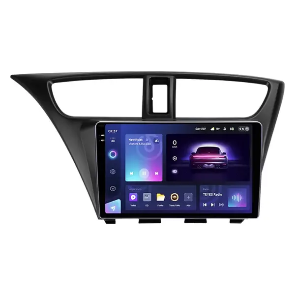 Navigatie Auto Teyes CC3 2K Honda Civic 9 2011-2017 6+128GB 9.5" QLED Octa-core 2Ghz Android 4G Bluetooth 5.1 DSP