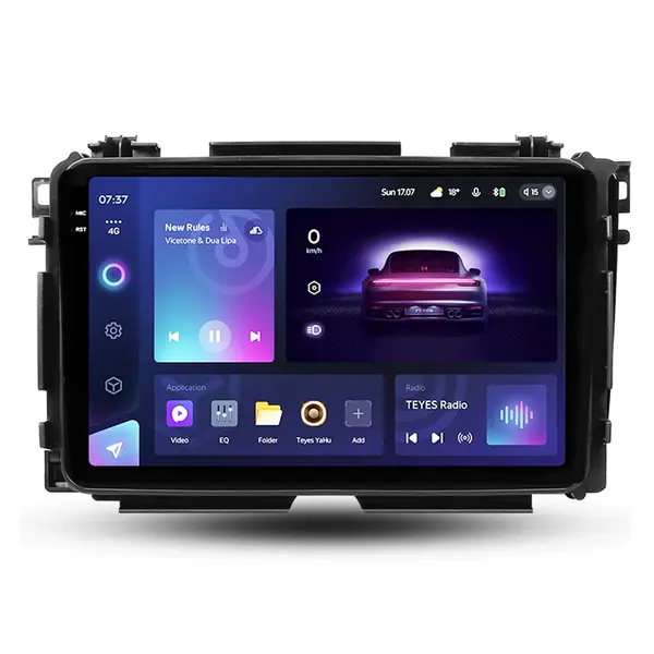 Navigatie Auto Teyes CC3 2K Honda HR-V 2015-2022 4+64GB 9.5" QLED Octa-core 2Ghz, Android 4G Bluetooth 5.1 DSP