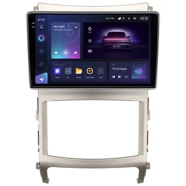 Navigatie Auto Teyes CC3 2K Hyundai ix55 2006-2015 4+64GB 9.5" QLED Octa-core 2Ghz, Android 4G Bluetooth 5.1 DSP