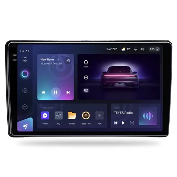 Navigatie Auto Teyes CC3 2K Kia Ceed 1 2006-2012 4+64GB 9.5" QLED Octa-core 2Ghz, Android 4G Bluetooth 5.1 DSP