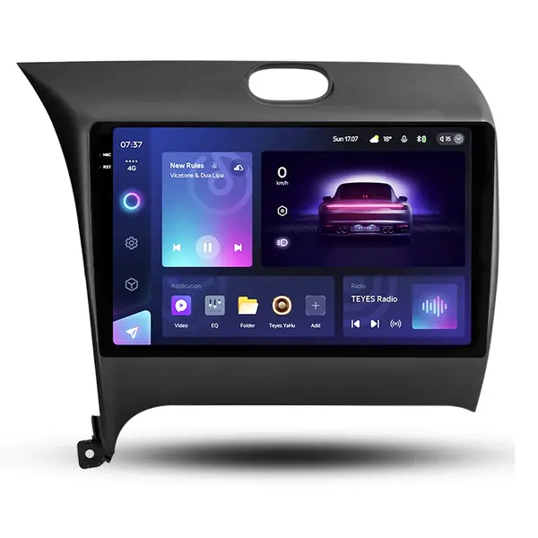 Navigatie Auto Teyes CC3 2K Kia Cerato 3 2012-2017 4+64GB 9.5" QLED Octa-core 2Ghz, Android 4G Bluetooth 5.1 DSP