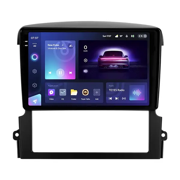 Navigatie Auto Teyes CC3 2K Kia Sorento 2002-2010 6+128GB 9.5" QLED Octa-core 2Ghz, Android 4G Bluetooth 5.1 DSP