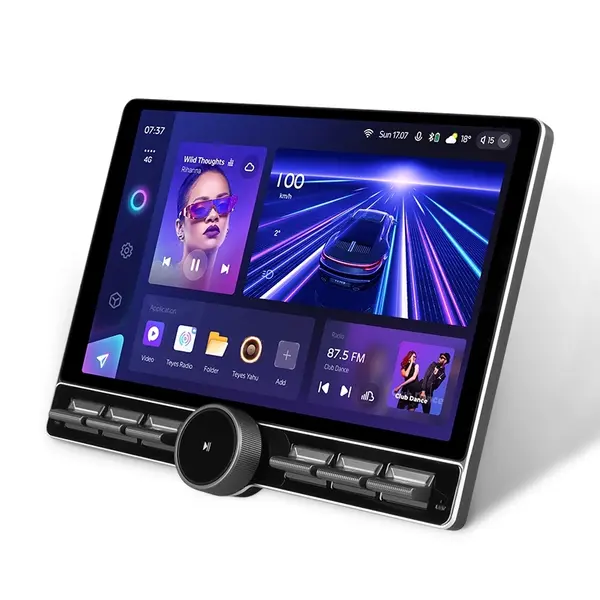 Navigatie Auto Teyes CC3 2K M Button 4+32GB 10.36 QLED Octa-core 2Ghz Android 4G Bluetooth 5.1 DSP