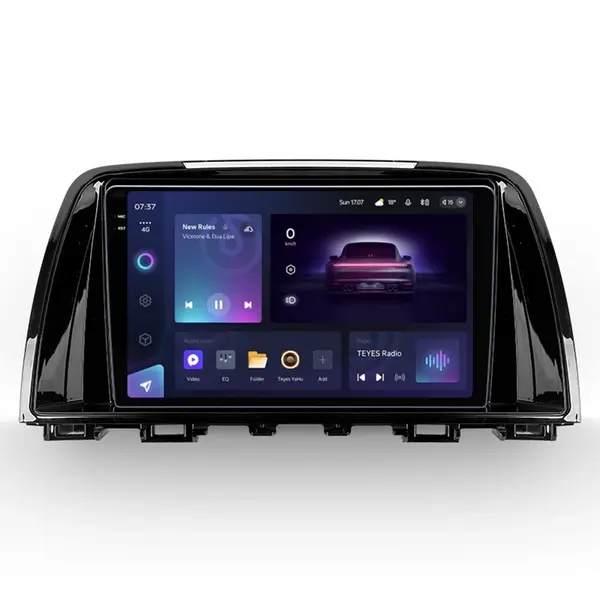 Navigatie Auto Teyes CC3 2K Mazda 6 2012-2017 6+128GB 9.5" QLED Octa-core 2Ghz, Android 4G Bluetooth 5.1 DSP