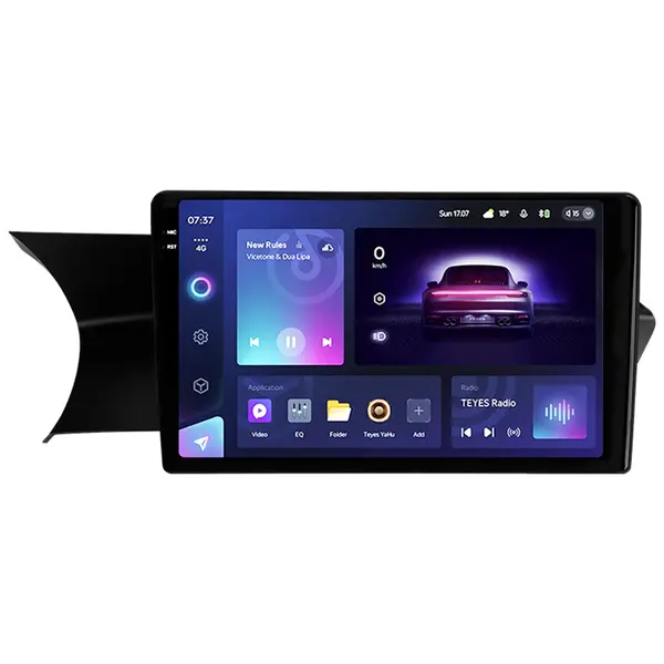 Navigatie Auto Teyes CC3 2K Mercedes-Benz C Class W204 2011-2015 6+128GB 9.5" QLED Octa-core 2Ghz, Android 4G Bluetooth 5.1 DSP