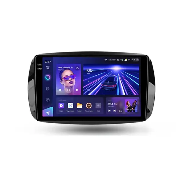 Navigatie Auto Teyes CC3 2K Mercedes-Benz Fortwo 2014-2023 4+32GB 9.5" QLED Octa-core 2Ghz, Android 4G Bluetooth 5.1 DSP