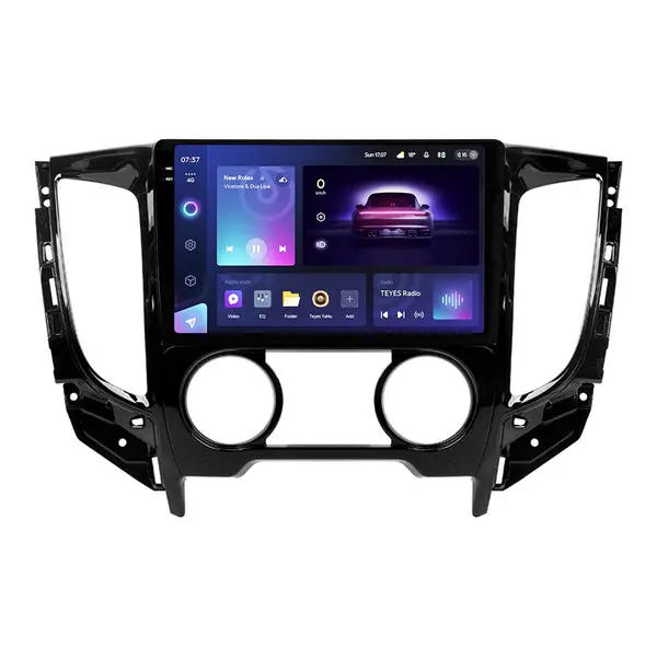 Navigatie Auto Teyes CC3 2K Mitsubishi L200 5 2015-2019 6+128GB 9.5" QLED Octa-core 2Ghz, Android 4G Bluetooth 5.1 DSP