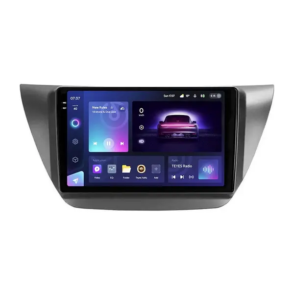 Navigatie Auto Teyes CC3 2K Mitsubishi Lancer 9 2007-2010 4+64GB 9.5" QLED Octa-core 2Ghz Android 4G Bluetooth 5.1 DSP