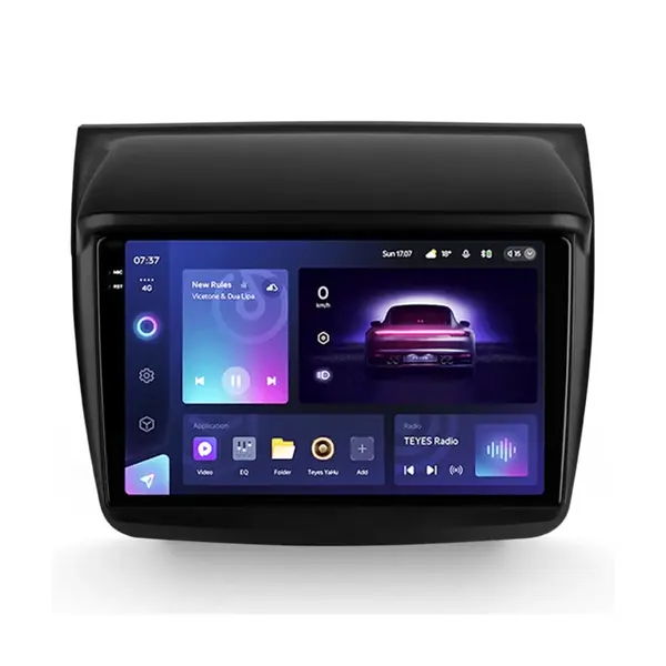 Navigatie Auto Teyes CC3 2K Mitsubishi Pajero Sport 2 2008-2016 4+64GB 9.5" QLED Octa-core 2Ghz, Android 4G Bluetooth 5.1 DSP