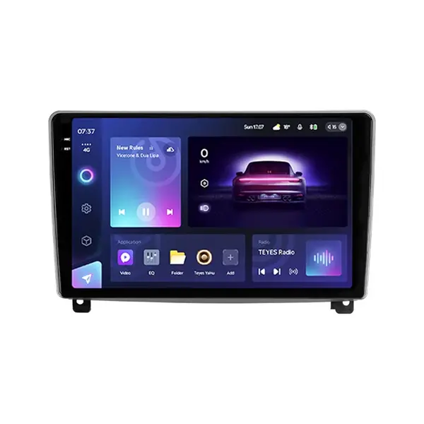 Navigatie Auto Teyes CC3 2K Peugeot 407 2004-2011 4+32GB 9.5" QLED Octa-core 2Ghz Android 4G Bluetooth 5.1 DSP