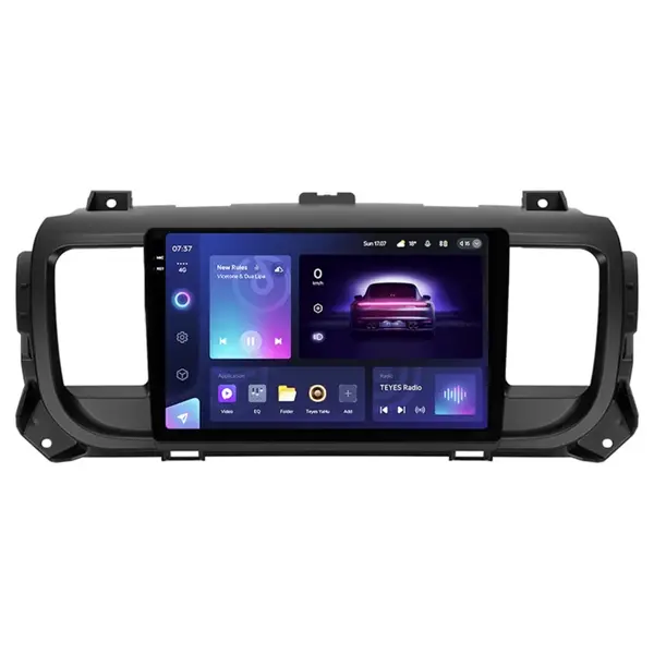 Navigatie Auto Teyes CC3 2K Peugeot Expert 3 2016-2021 4+32GB 9.5" QLED Octa-core 2Ghz Android 4G Bluetooth 5.1 DSP