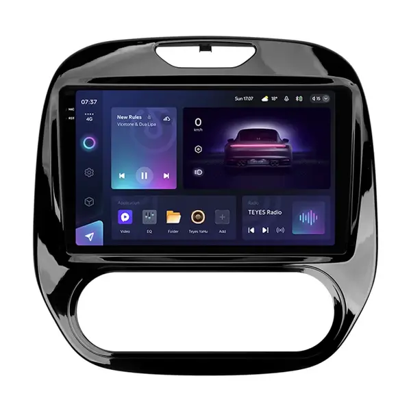 Navigatie Auto Teyes CC3 2K Renault Captur 2016-2019 4+32GB 9.5" QLED Octa-core 2Ghz Android 4G Bluetooth 5.1 DSP