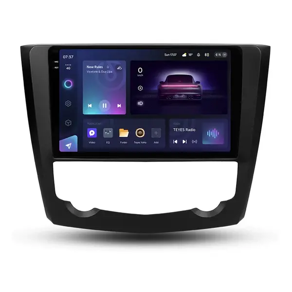 Navigatie Auto Teyes CC3 2K Renault Kadjar 2015-2017 4+32GB 9.5" QLED Octa-core 2Ghz Android 4G Bluetooth 5.1 DSP