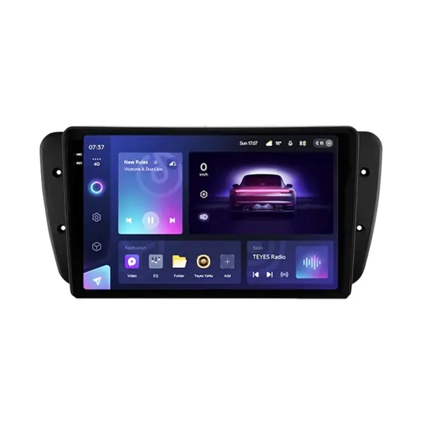 Navigatie Auto Teyes CC3 2K Seat Ibiza 4 2008-2017 4+32GB 9.5" QLED Octa-core 2Ghz Android 4G Bluetooth 5.1 DSP