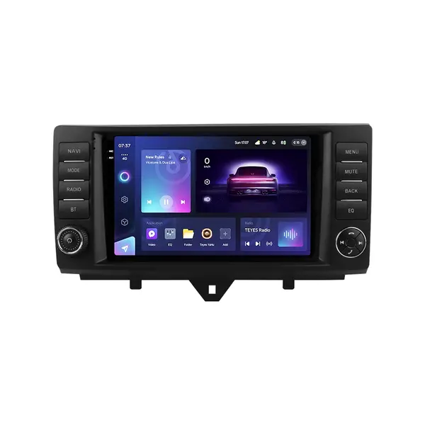 Navigatie Auto Teyes CC3 2K Smart Fortwo 2007-2014 4+32GB 9.5" QLED Octa-core 2Ghz, Android 4G Bluetooth 5.1 DSP